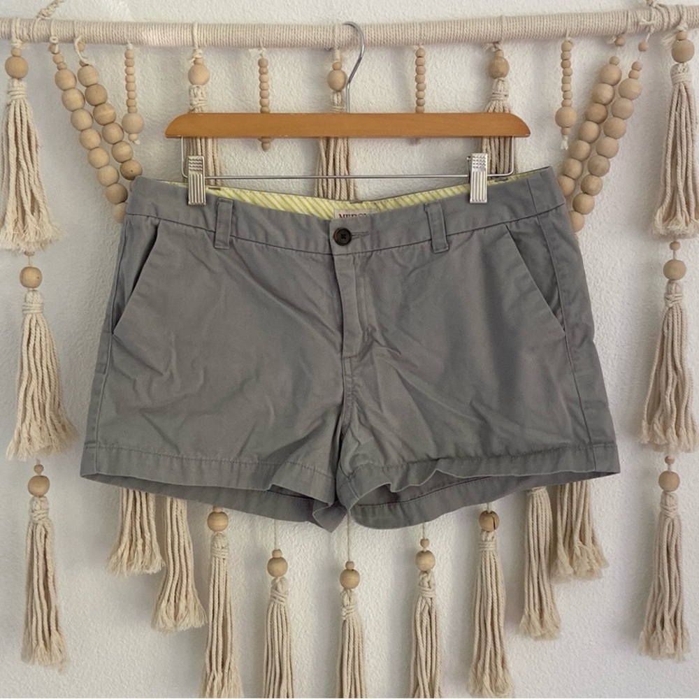 Target grey chino shorts merona mid rise utility cotton twill 2.5” merona 10